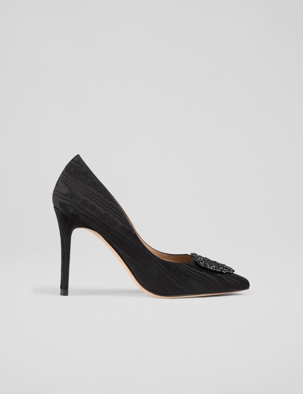 Embellished Stiletto Heel Court Shoes