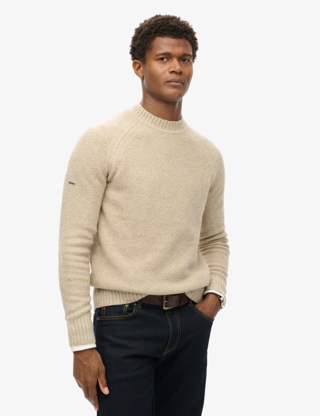 Crew Neck Raglan Jumper