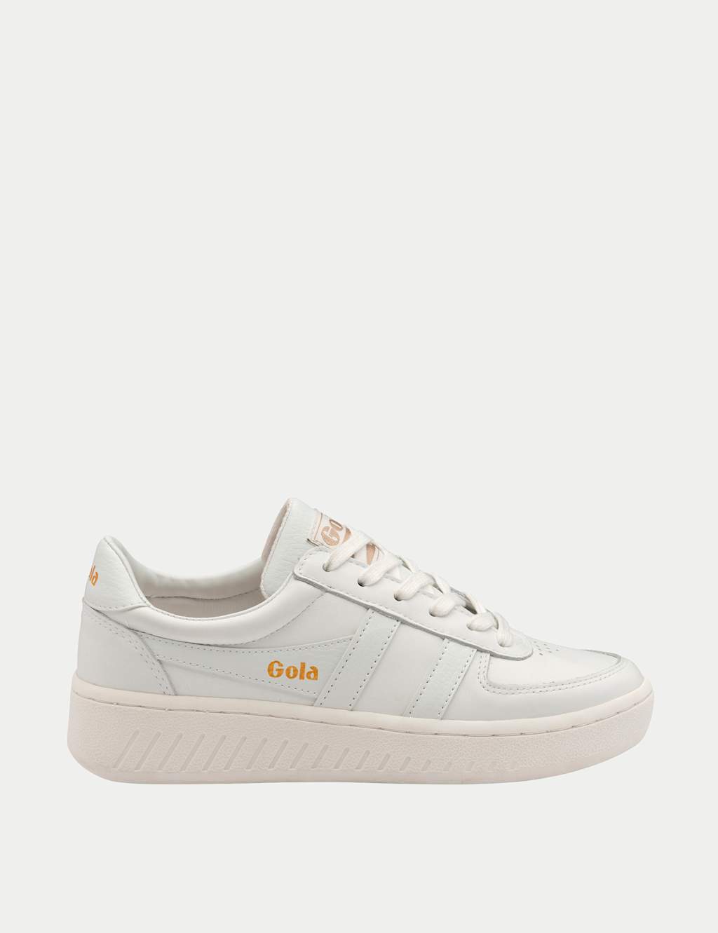 Grandslam Leather Flatform Trainers