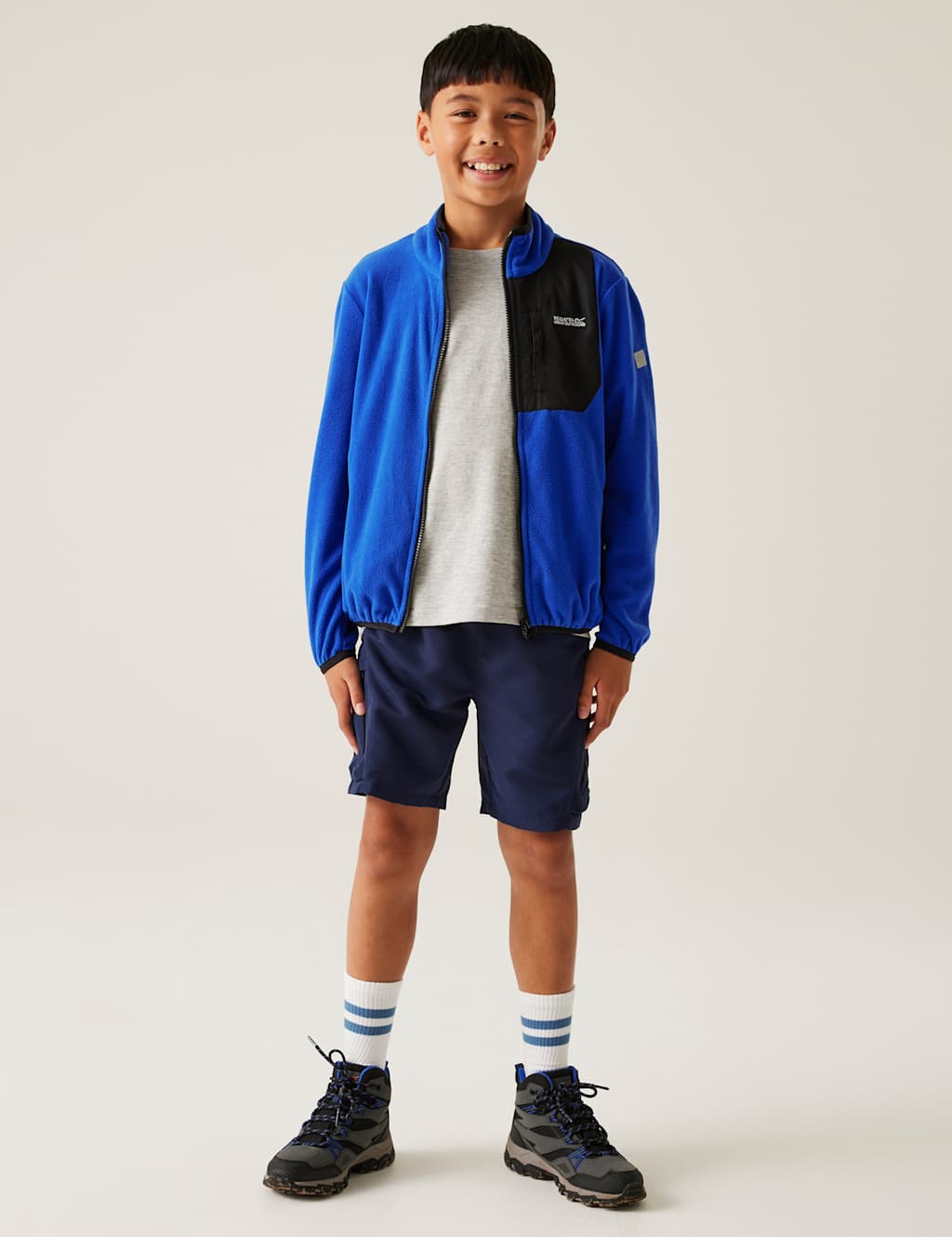 Frankie Funnel Neck Zip Fleece (3-13 Yrs)