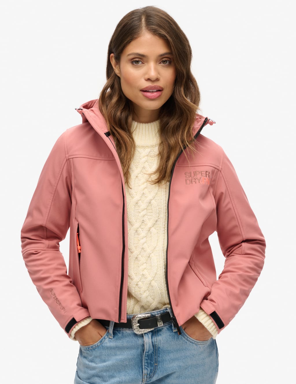 Hooded Cropped Utility Jacket