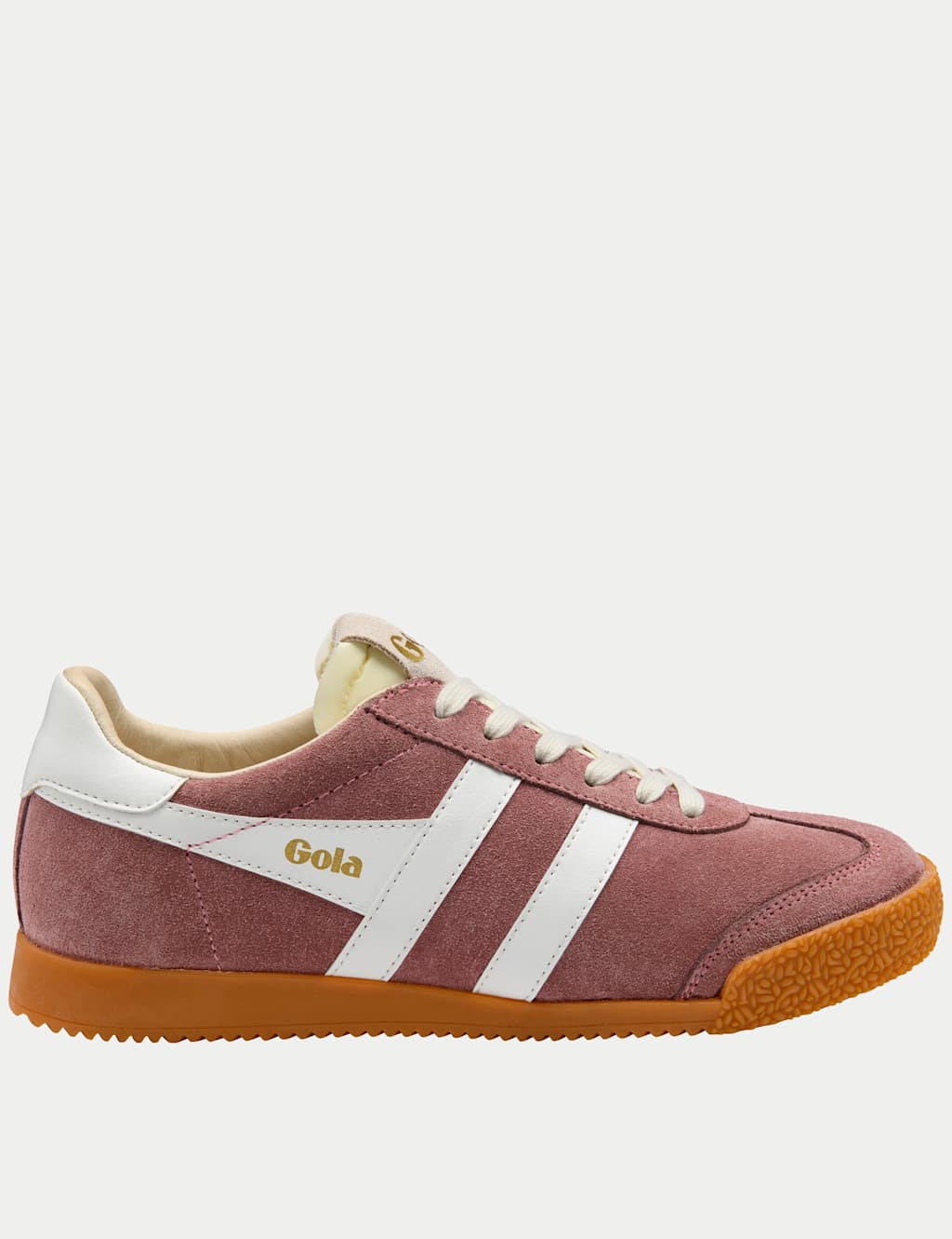 Gola Women's Elan Suede Trainers - 9 - Pink Mix - Available at M&S