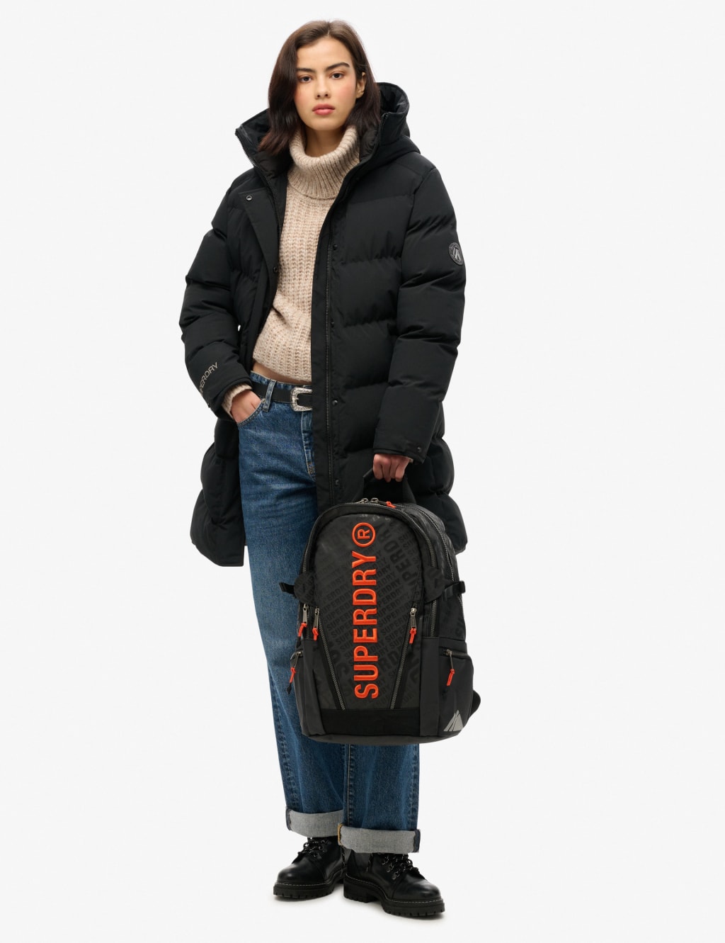 Printed Backpack