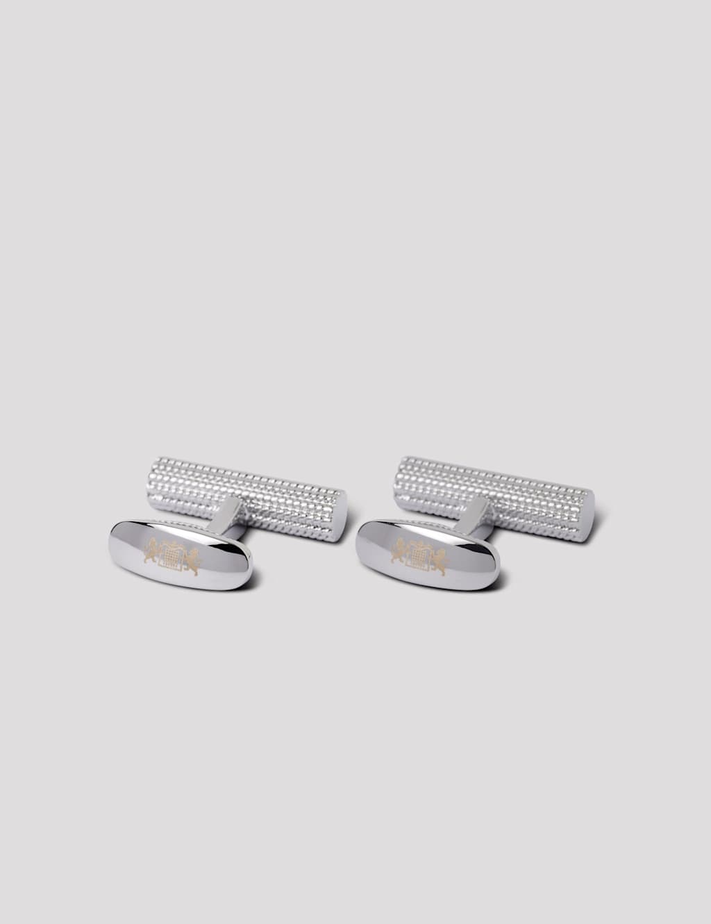 Textured Tubular Cufflinks