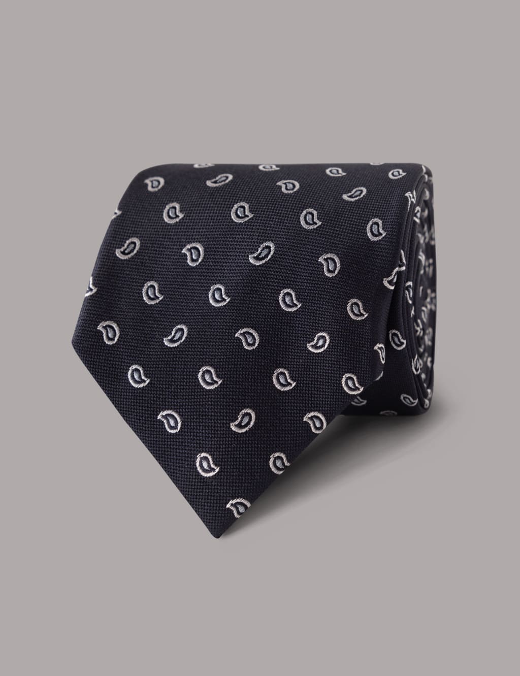 Paisley Pure Silk Tie