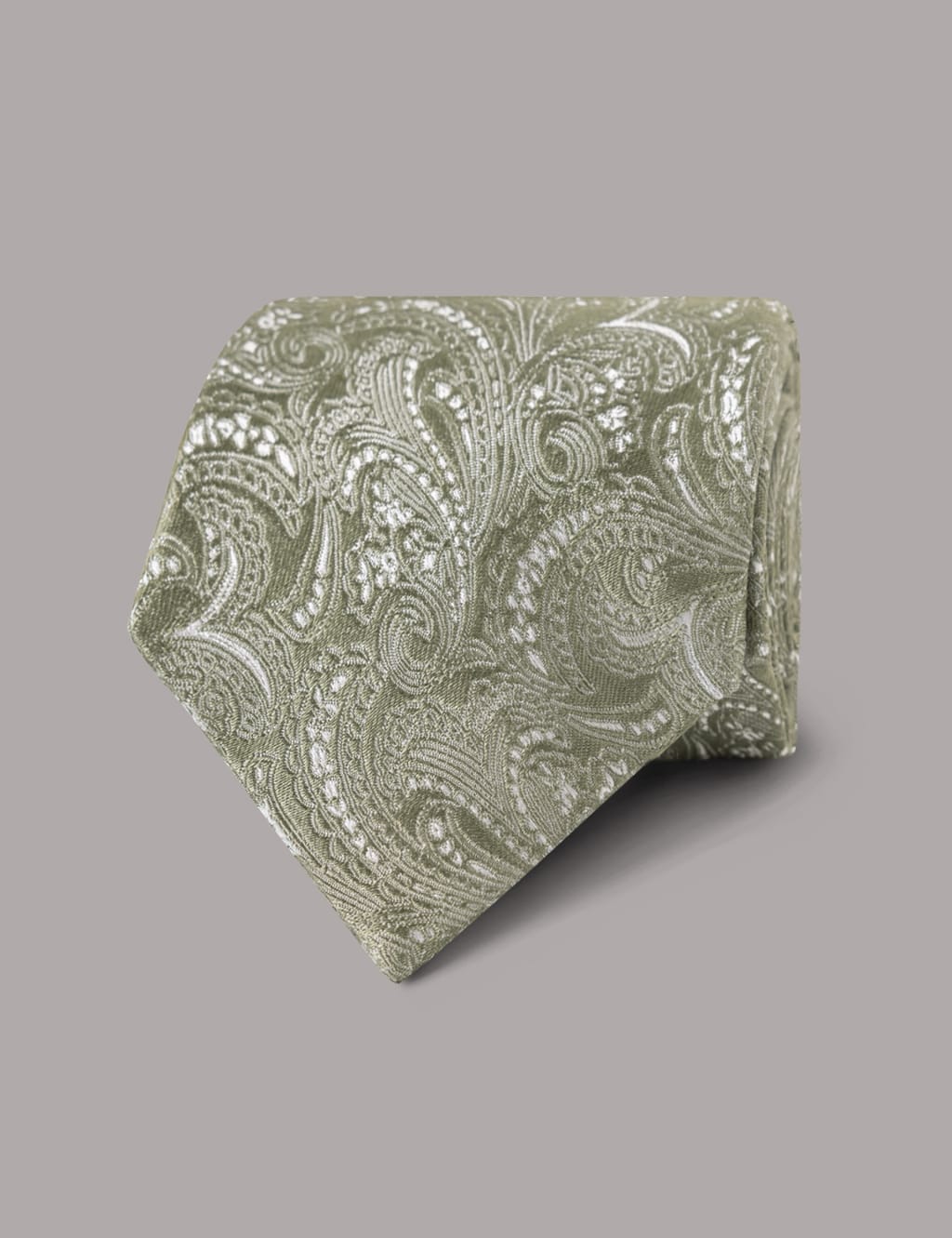 Paisley Pure Silk Tie