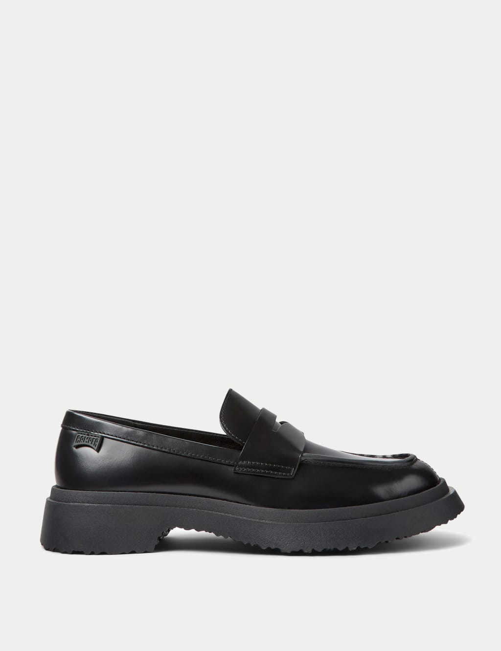 Leather Flat Loafers