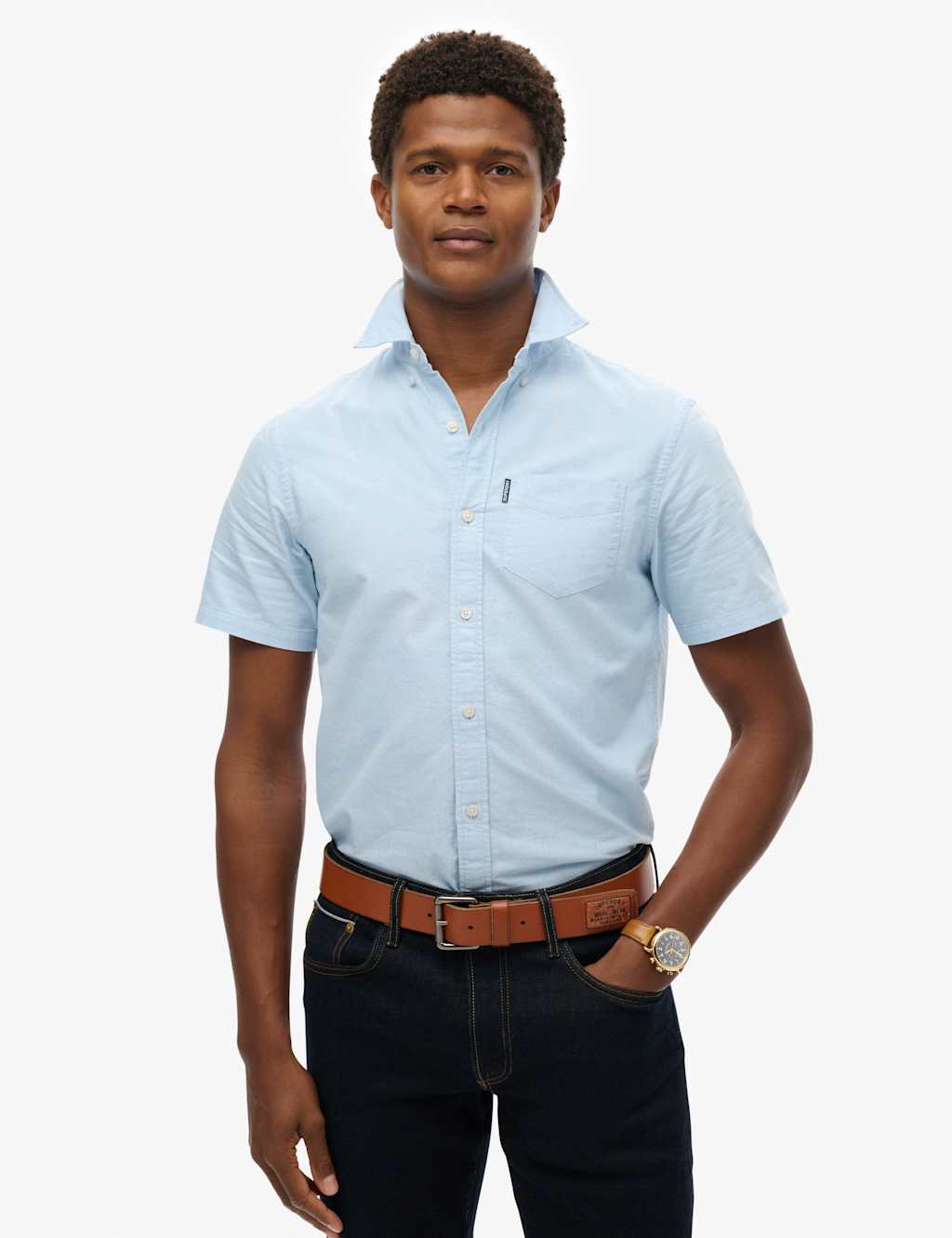Relaxed Fit Pure Cotton Oxford Shirt