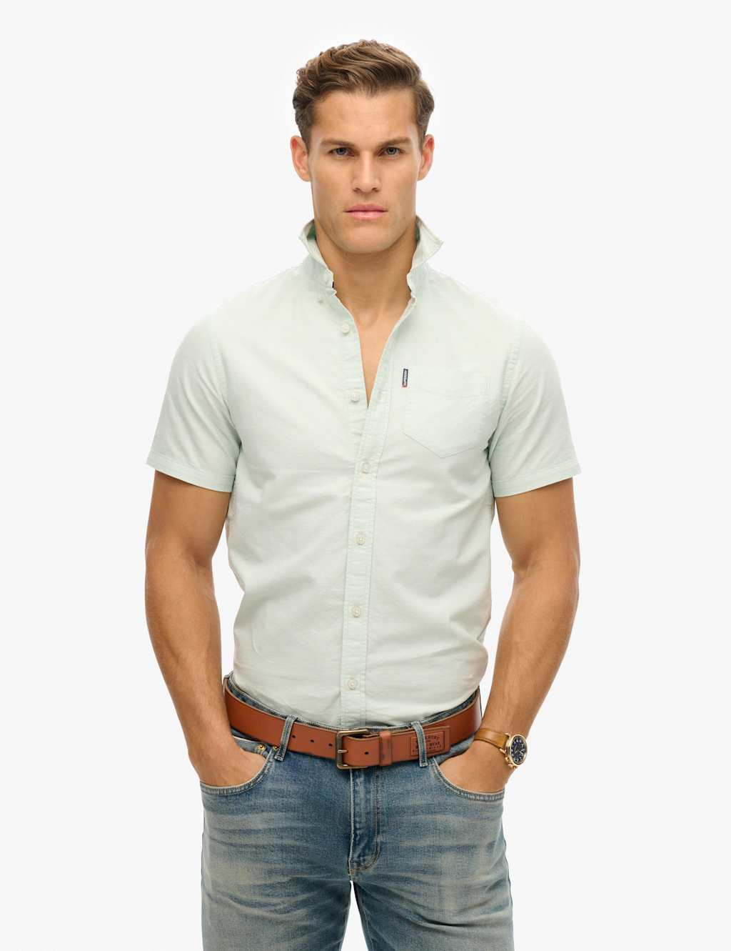 Relaxed Fit Pure Cotton Oxford Shirt