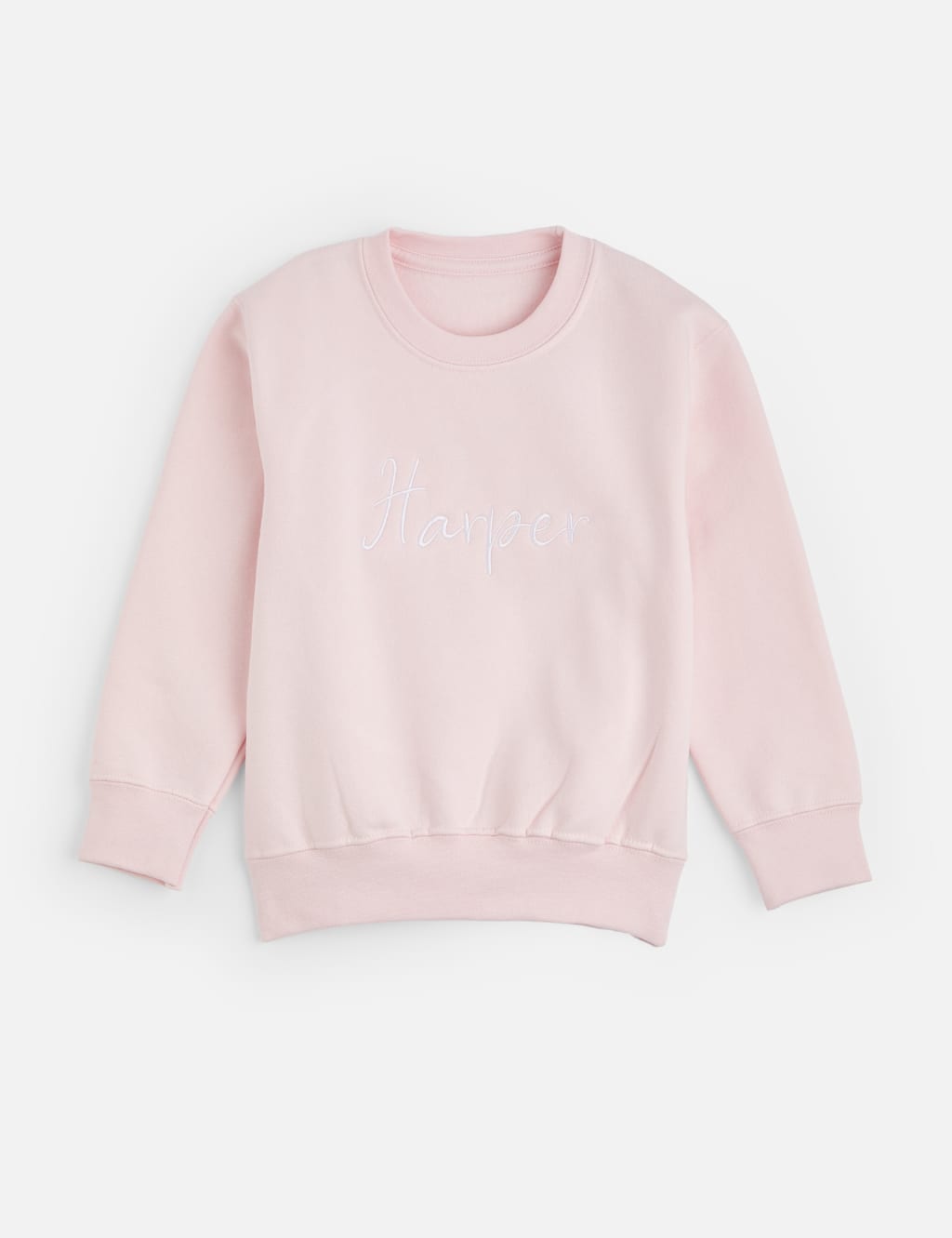 Personalised Kids Pink Sweatshirt