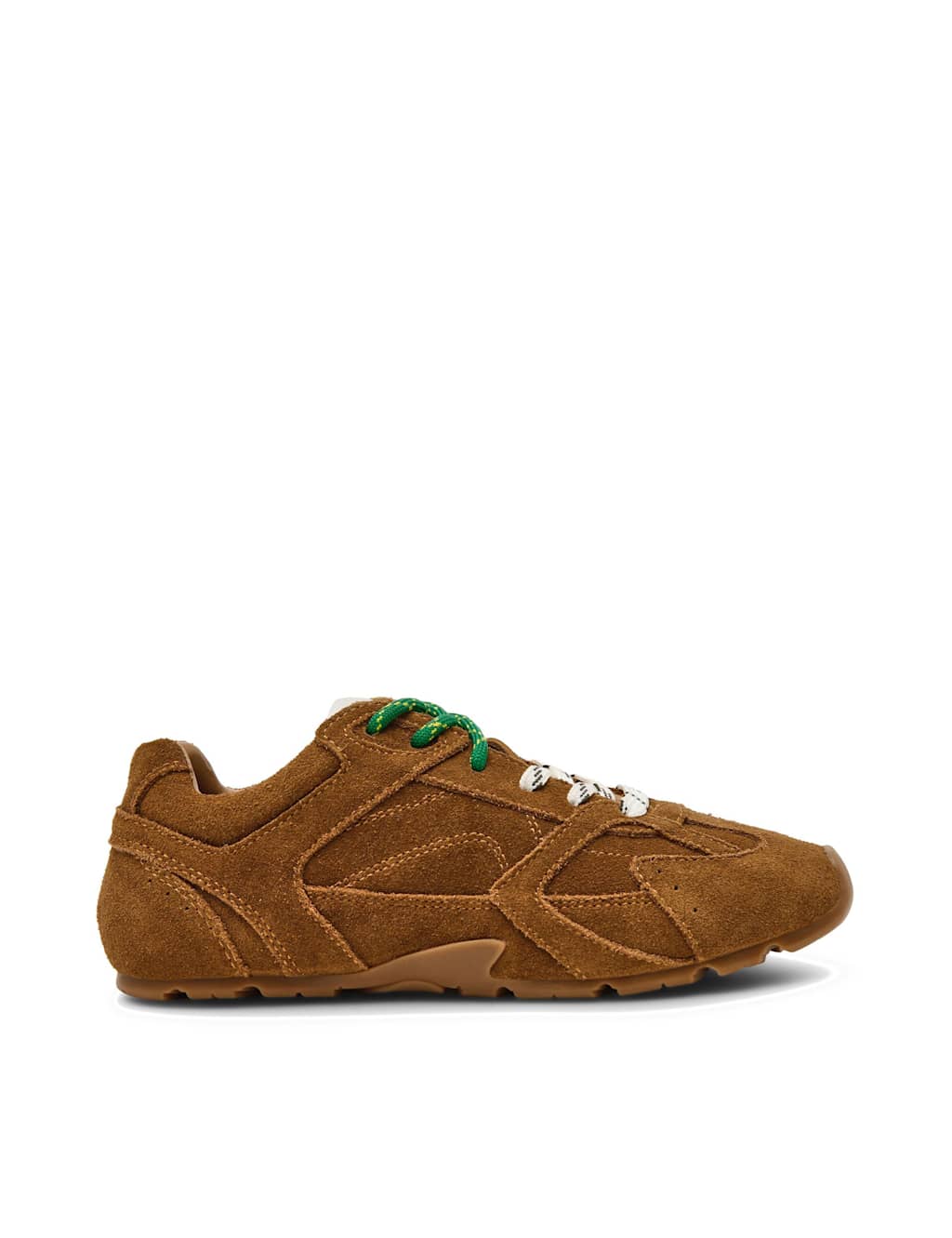 Steve Madden Women's Asiel Suede Trainers - 6 - Tan - Available at M&S