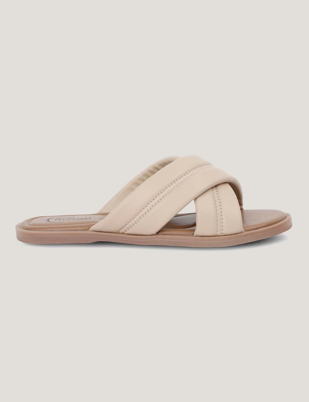 Carradine Crossover Flat Sandals