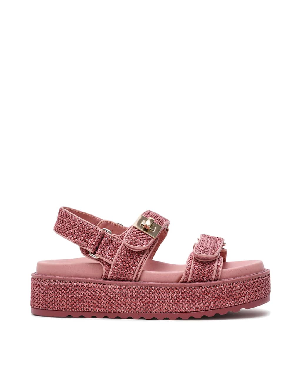 Steve Madden Women's Bigmona Ankle Strap Flatform Sandals - 8 - Dusky Rose - Available at M&S