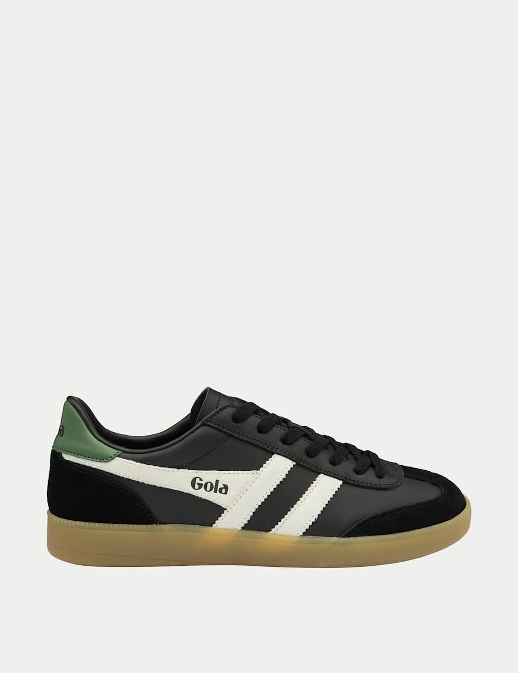 Viper Leather Lace Up Trainers