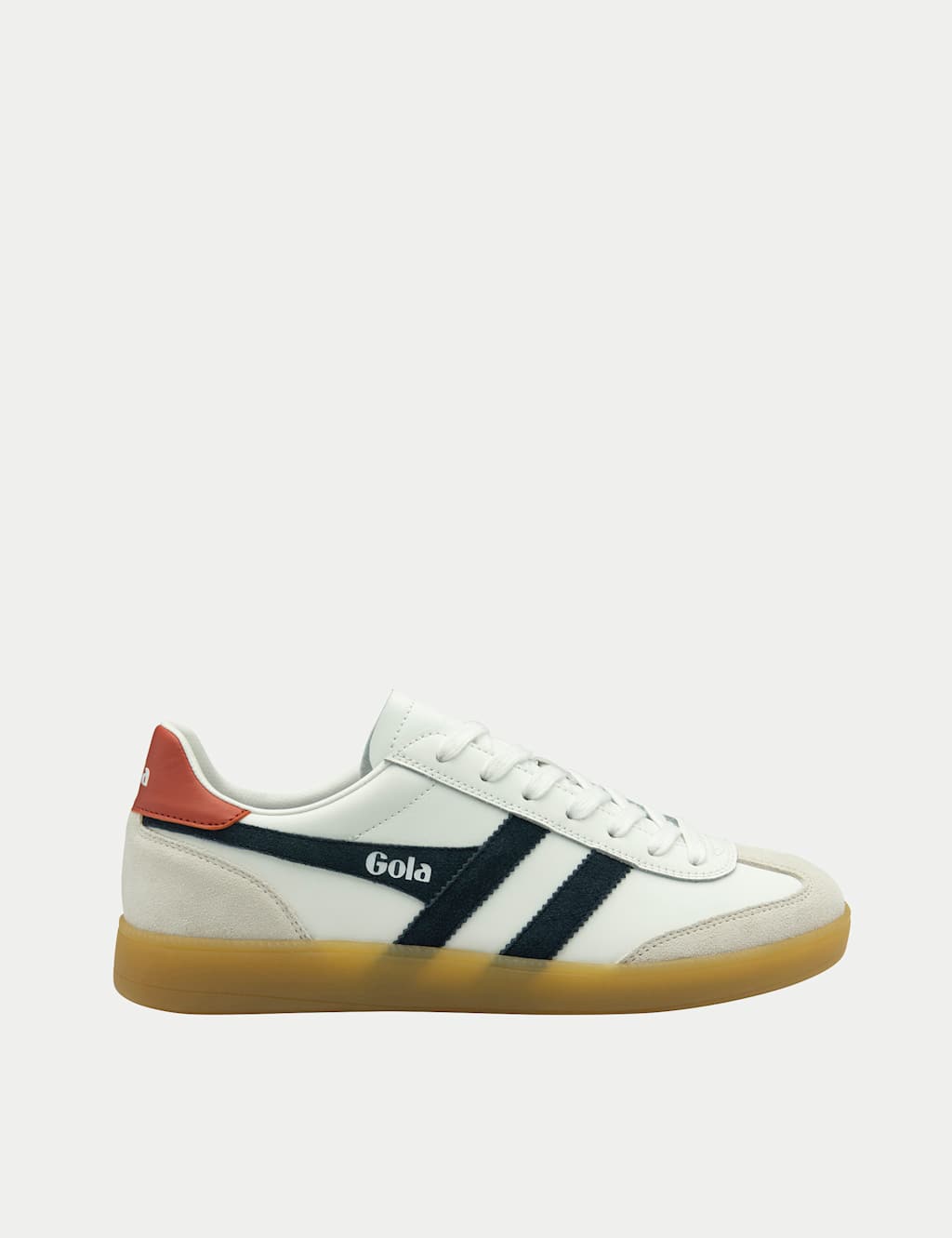 Viper Leather Lace Up Trainers