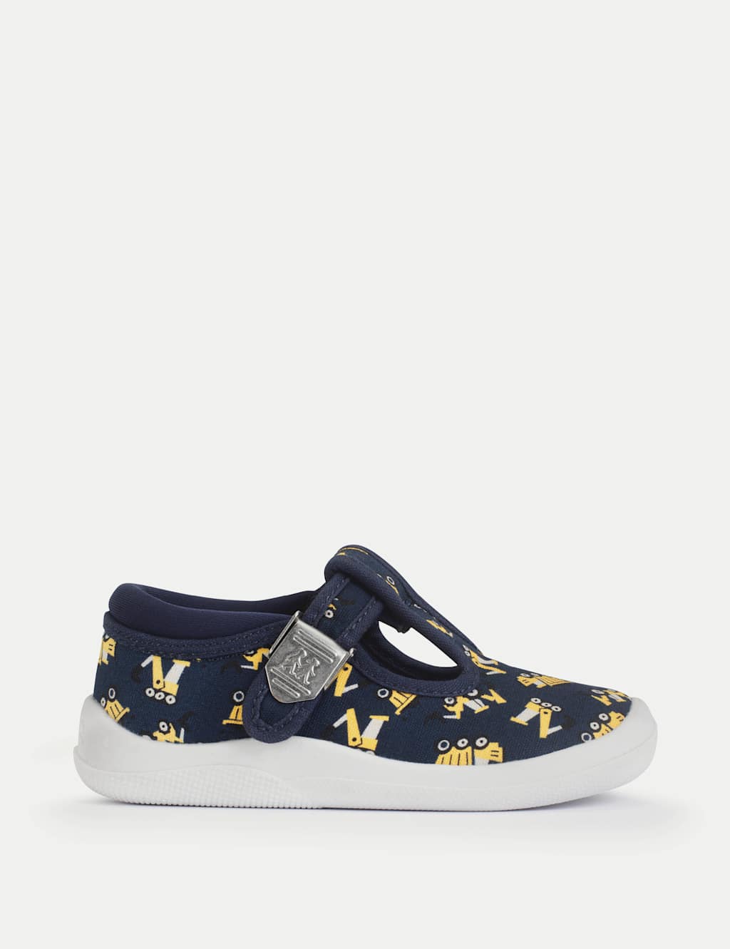 Kids' Canvas Digger T Bar Shoes (3 Small - 7 Small)