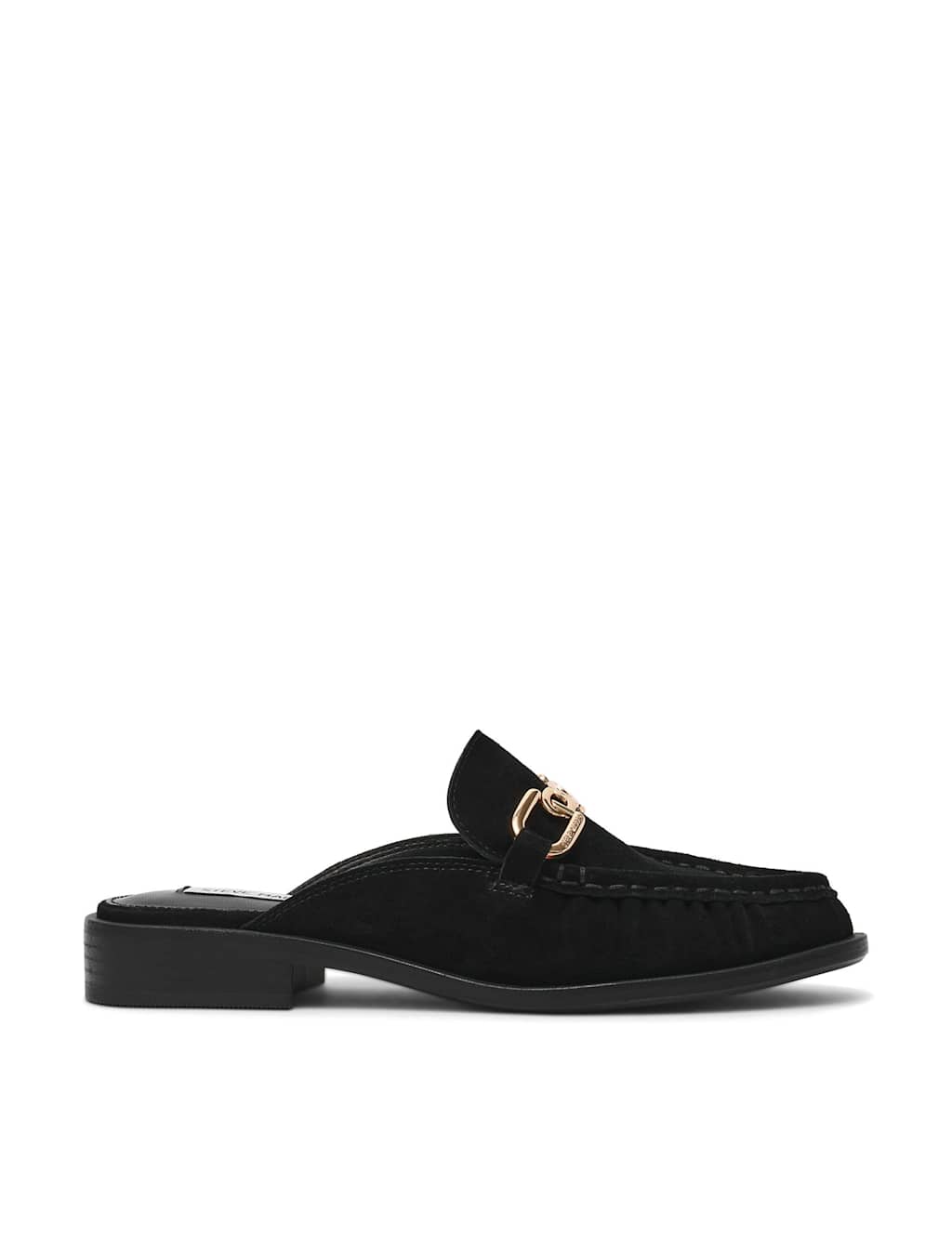 Steve Madden Women's Kapture 015 Suede Flat Loafers - 6 - Black - Available at M&S