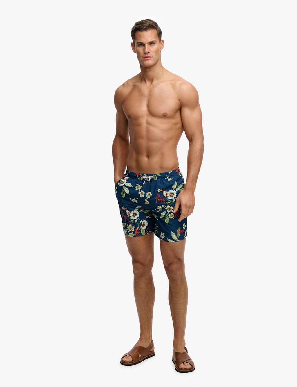 Superdry & Co Men's Swim Shorts - S - Navy - Available at M&S
