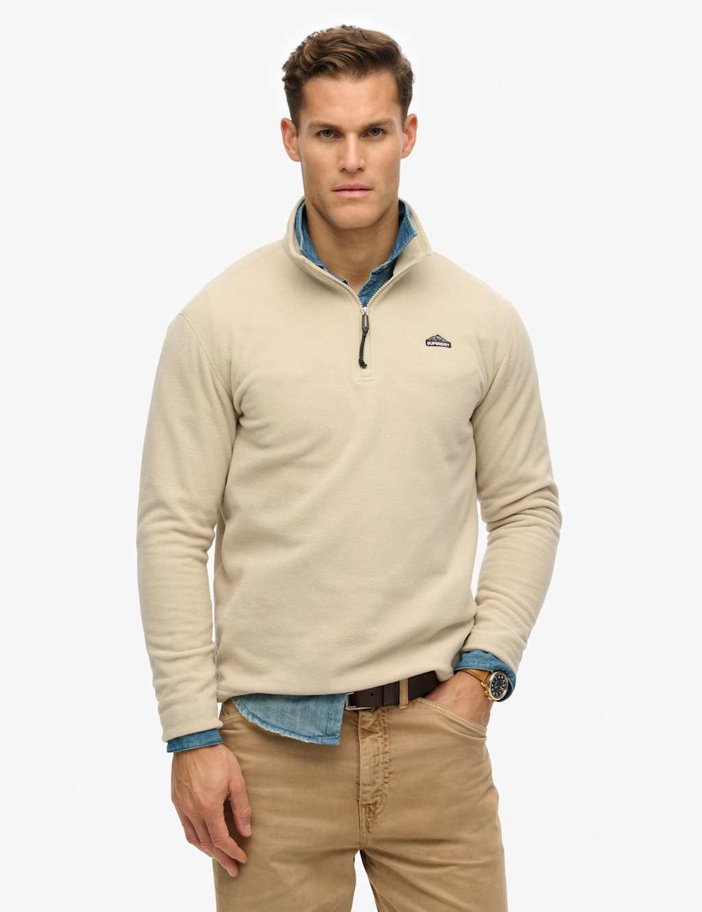 Half Zip Polar Fleece Jacket