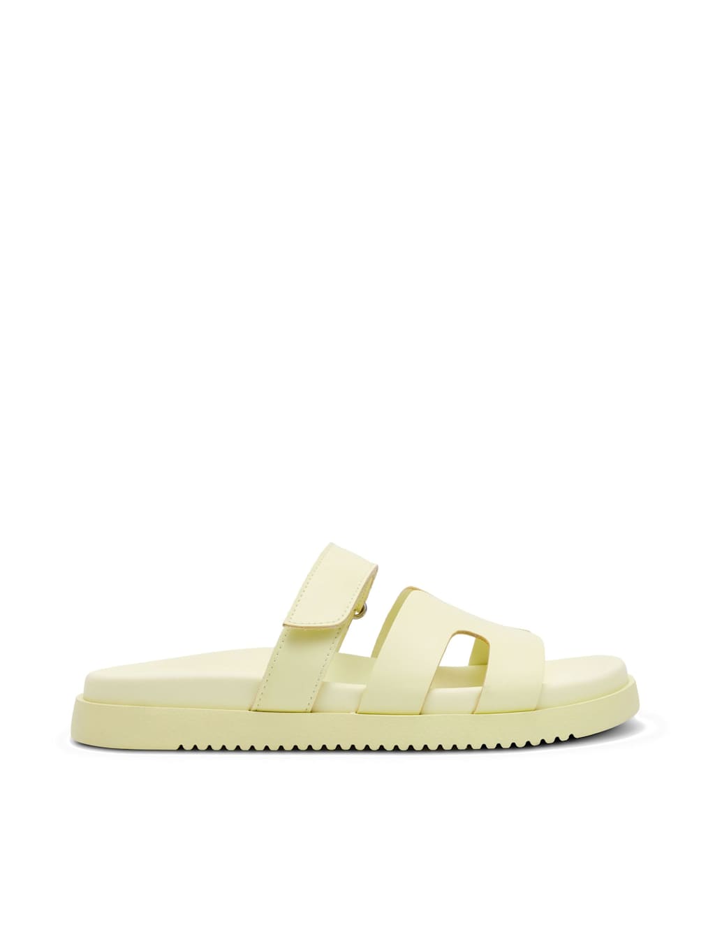 Steve Madden Women's Riptape Sliders - 6 - Yellow - Available at M&S