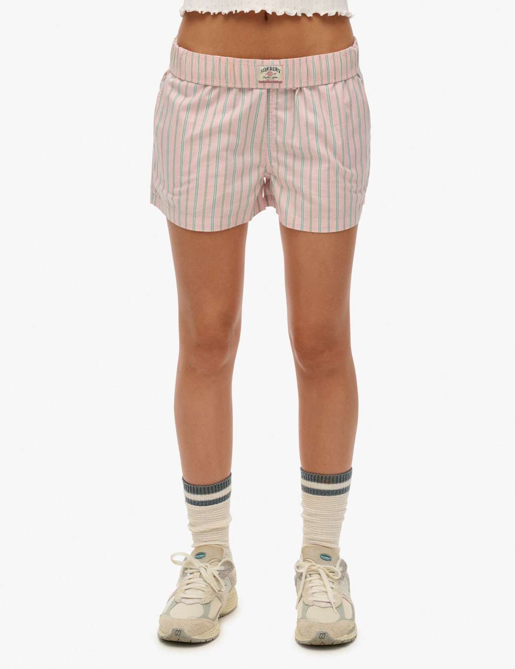 Pure Cotton Striped Shorts