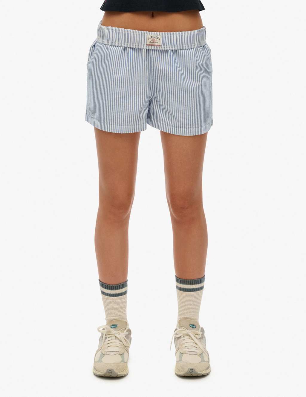 Pure Cotton Striped Shorts
