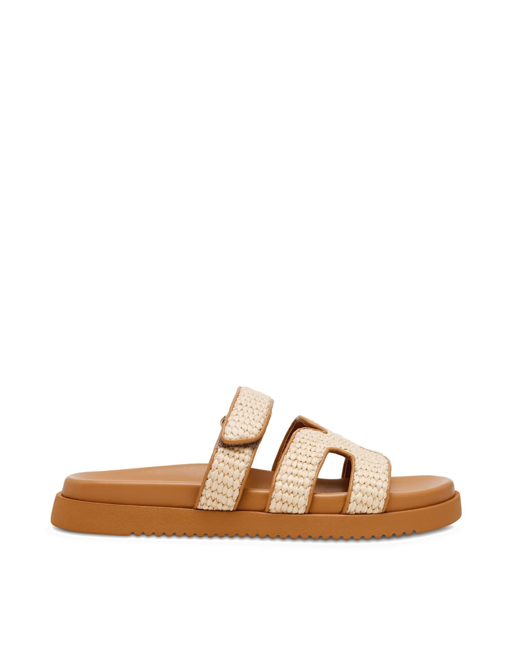 Steve Madden Women's Raffia Sliders - 7 - Beige - Available at M&S