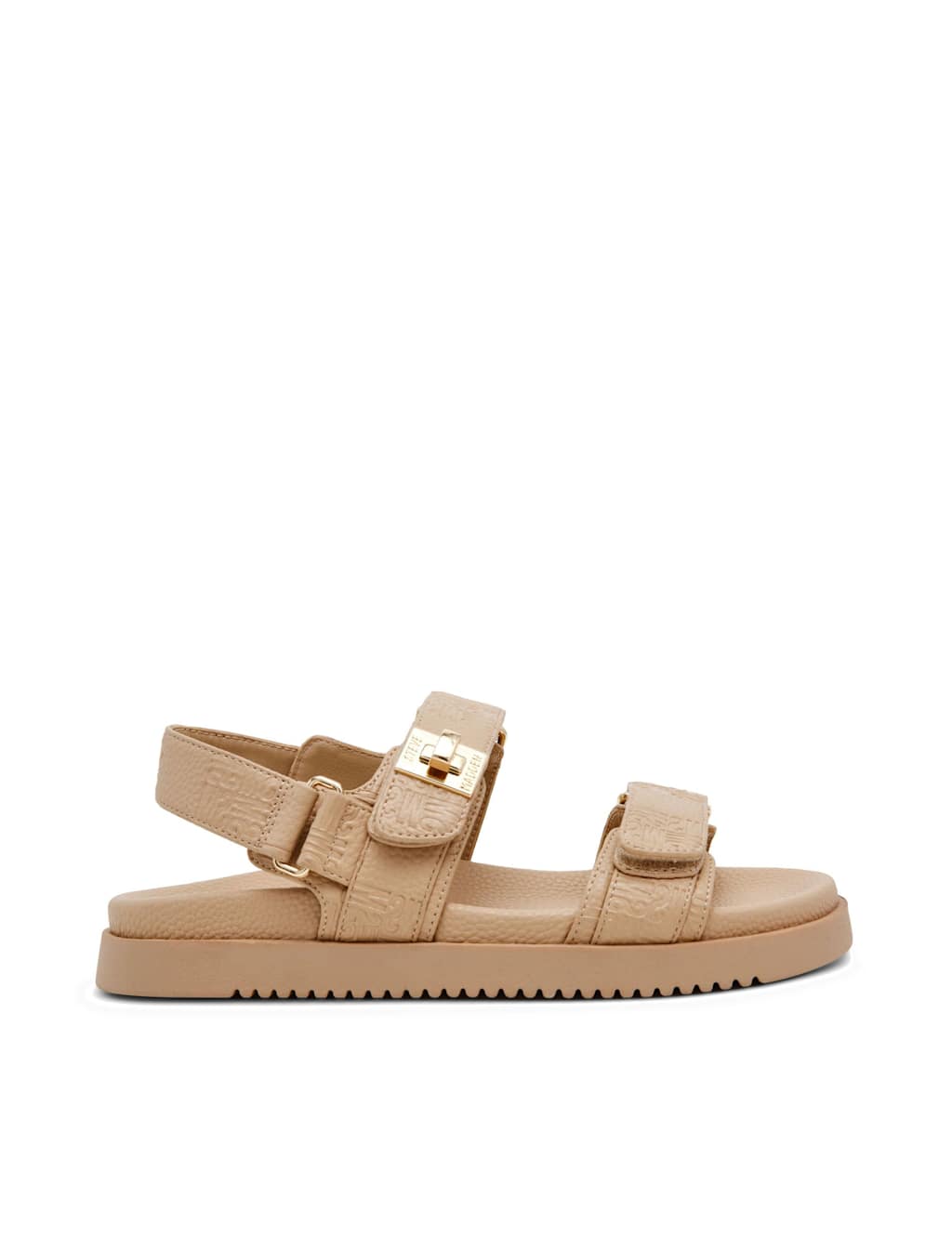 Steve Madden Women's Mona Ankle Strap Flat Sandals - 5 - Tan - Available at M&S