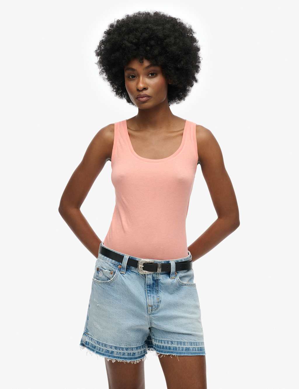 Pure Cotton Racerback Vest