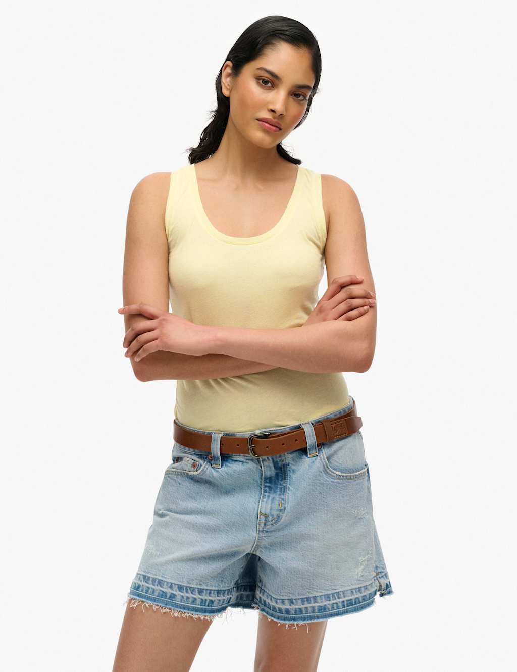 Pure Cotton Racerback Vest