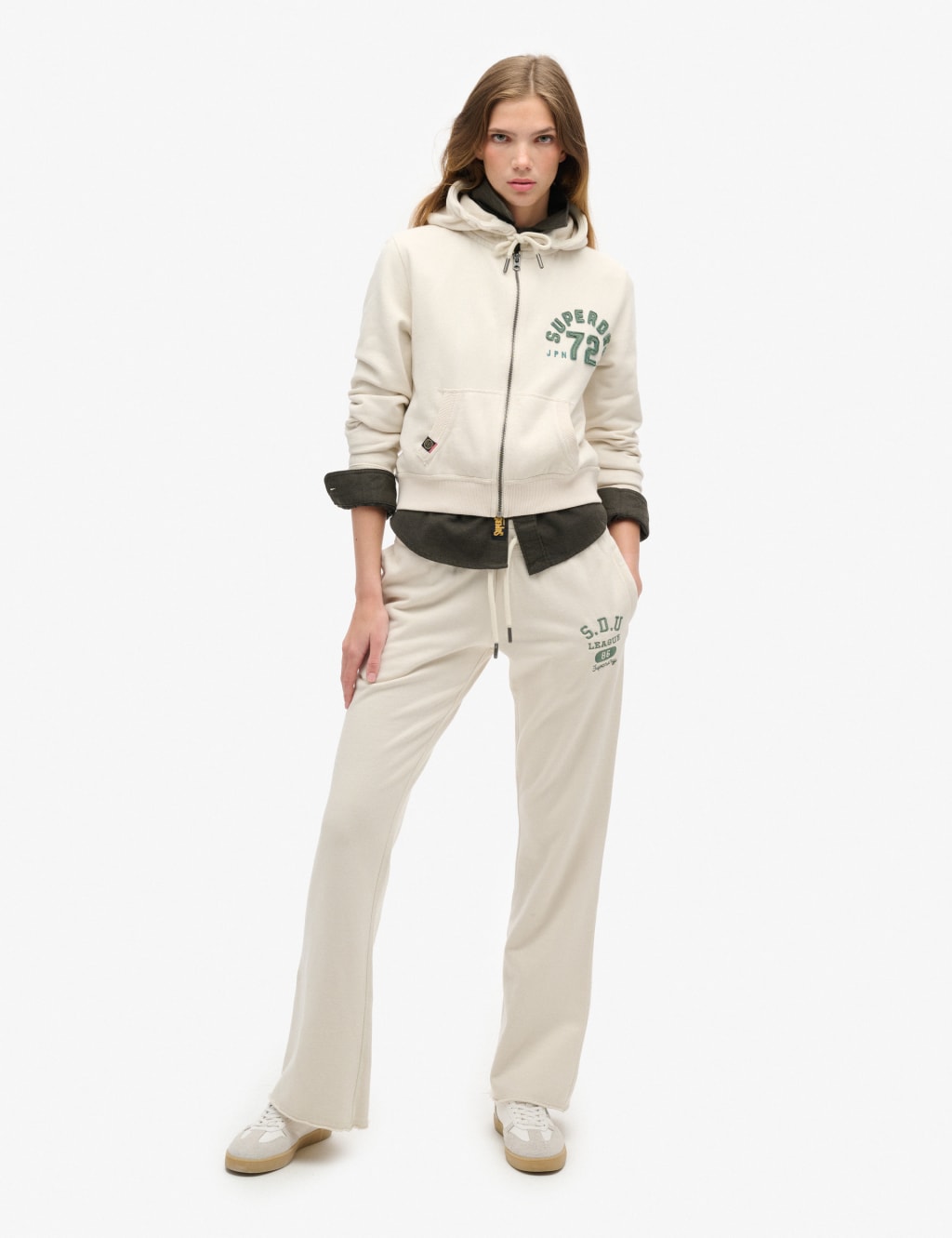 Pure Cotton Slim Fit Flare Joggers