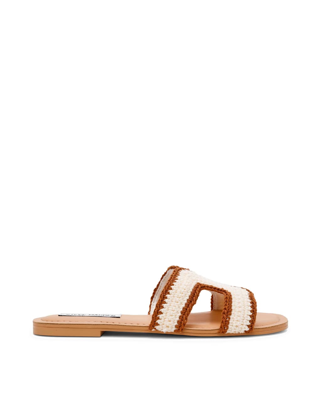 Steve Madden Women's Zarnia Flat Sliders - 8 - Tan - Available at M&S