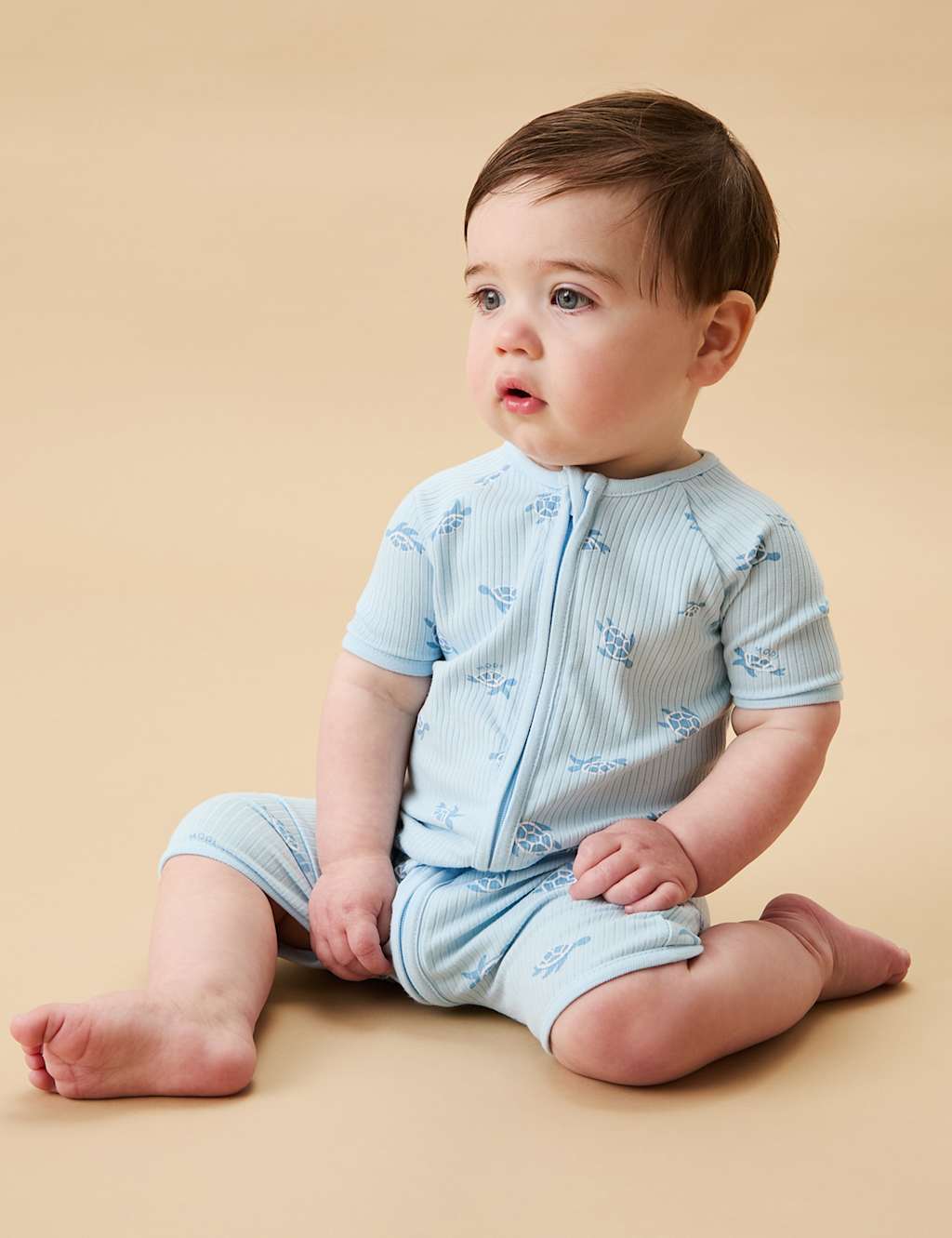 Turtle Sleepsuit (0-24 Mths)
