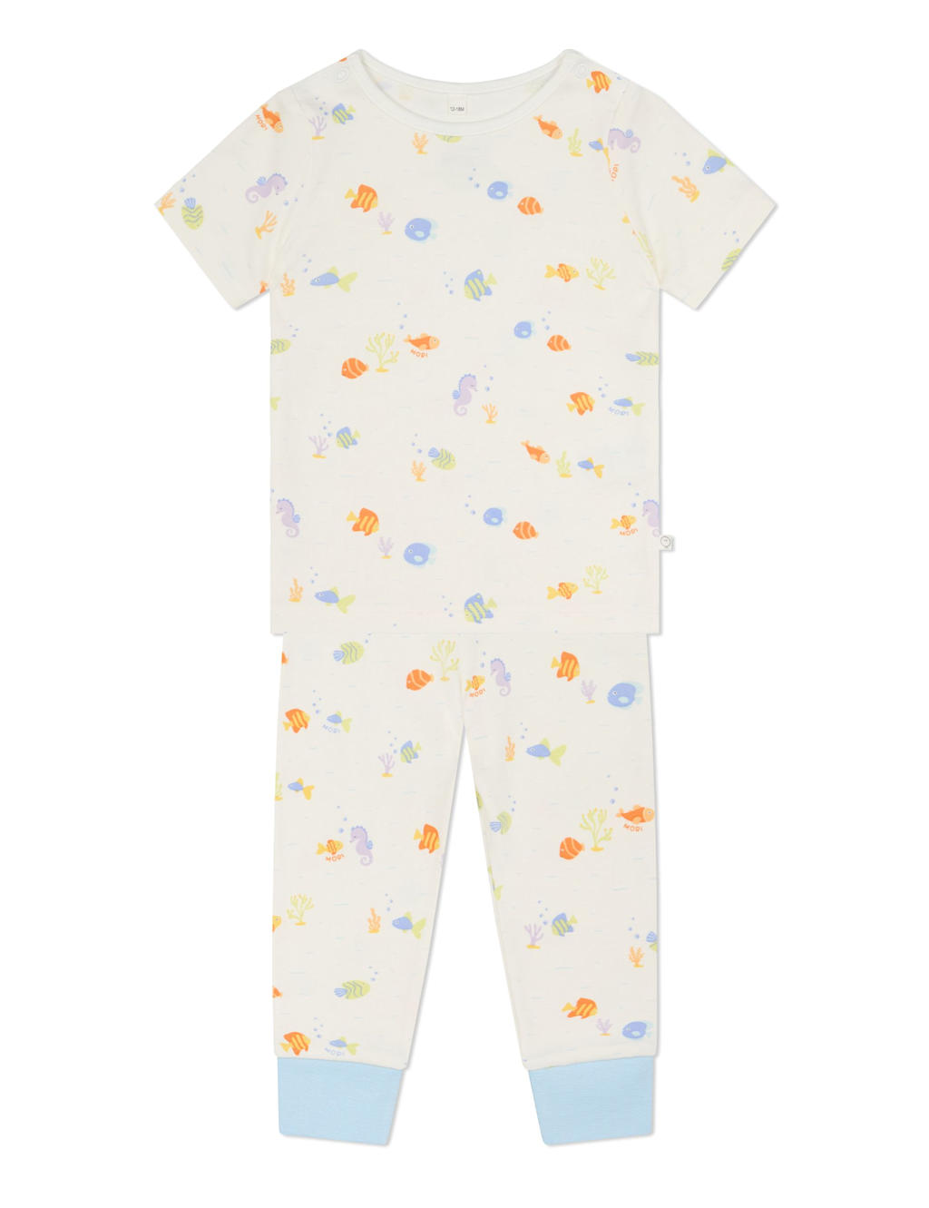 Cotton Blend Fish Pyjamas (1-6 Yrs)