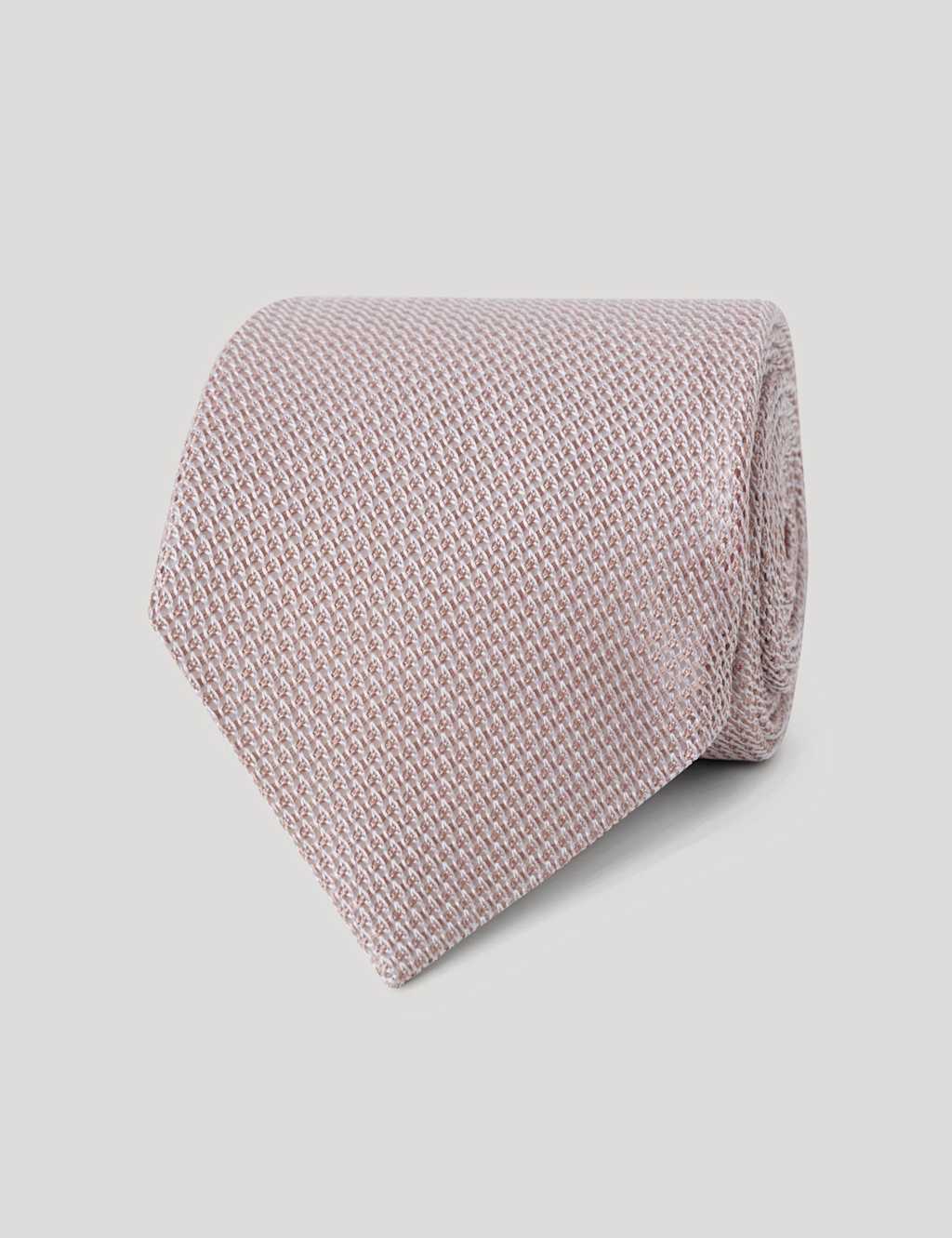 Textured Pure Silk Tie