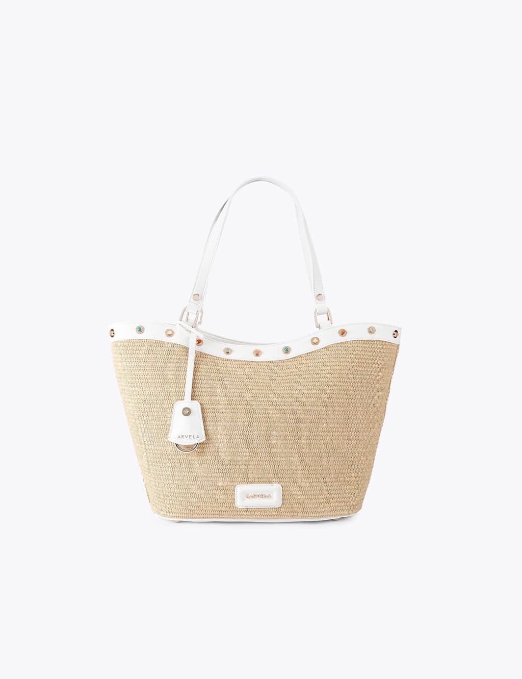 Carvela Women's Top Handle Tote Bag - White - Available at M&S