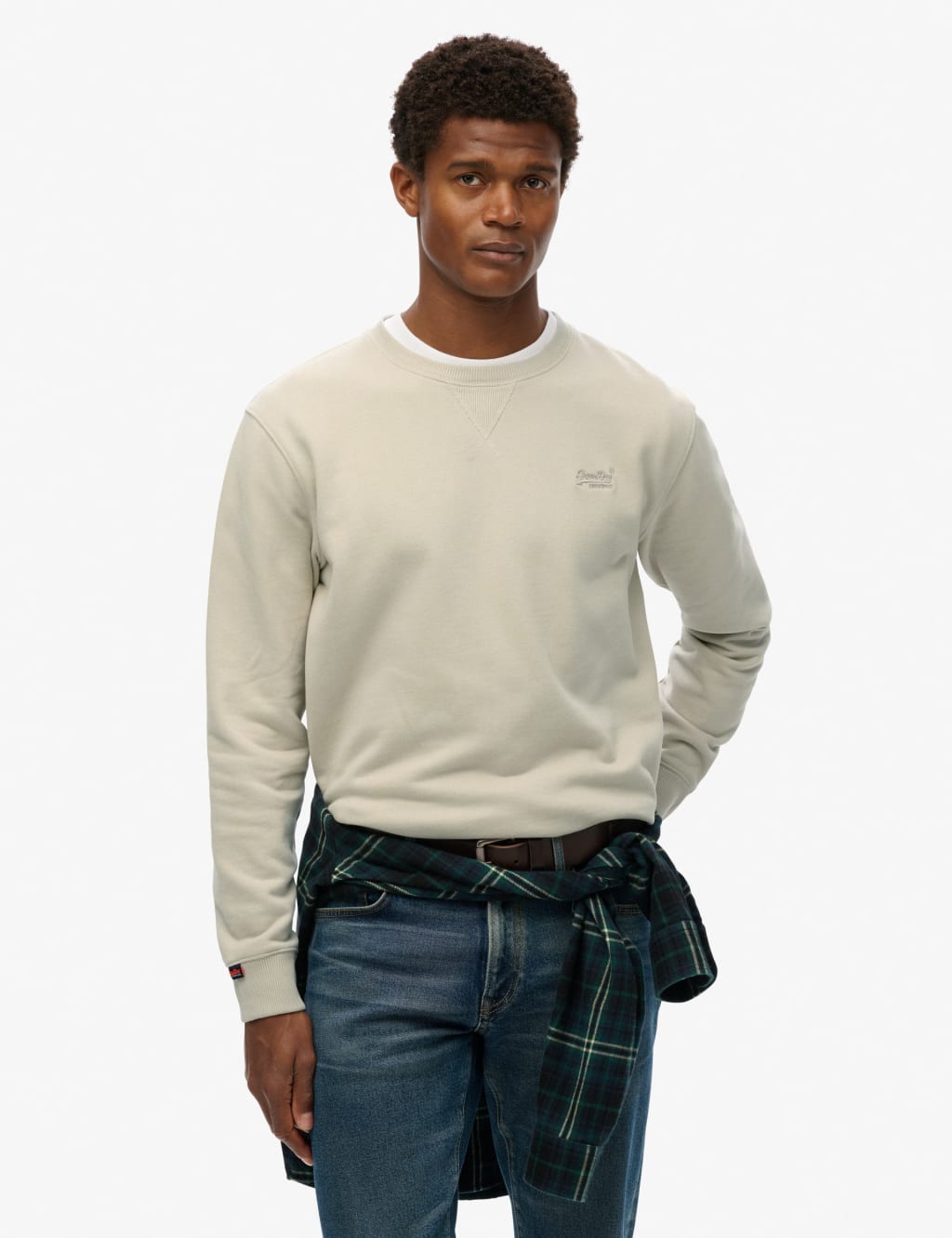Cotton Rich Essential Logo Sweatshirt