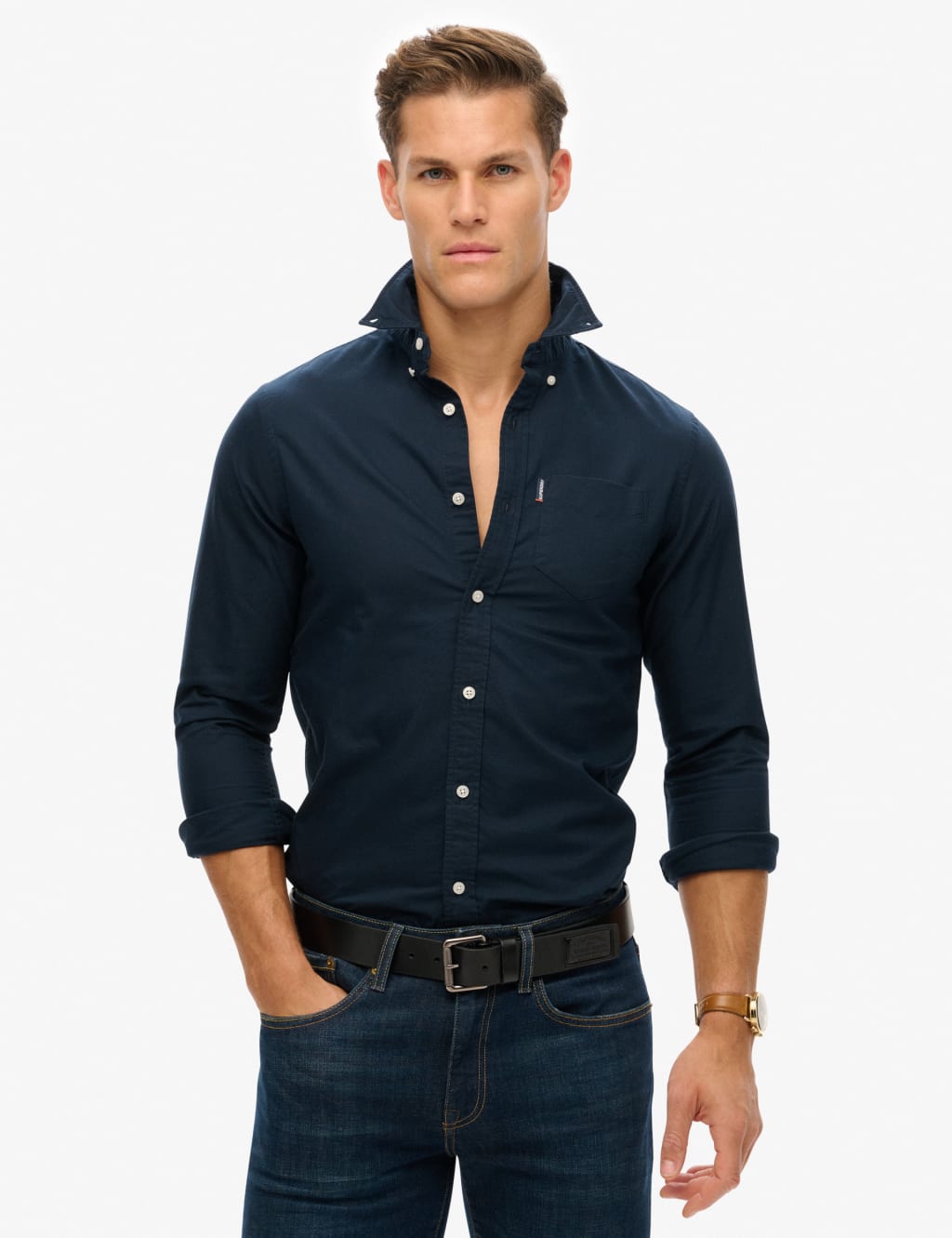 Pure Cotton Oxford Shirt