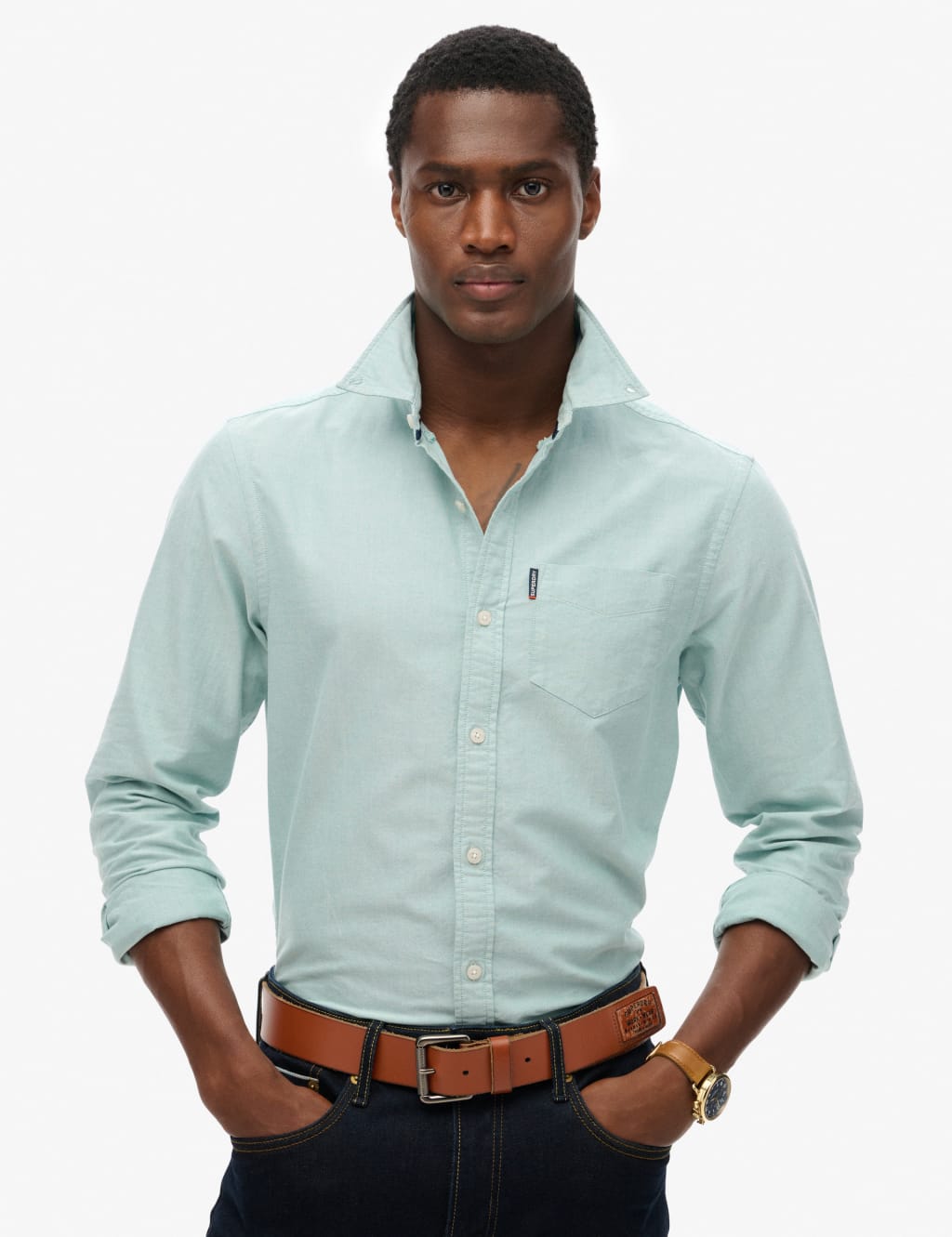 Pure Cotton Oxford Shirt