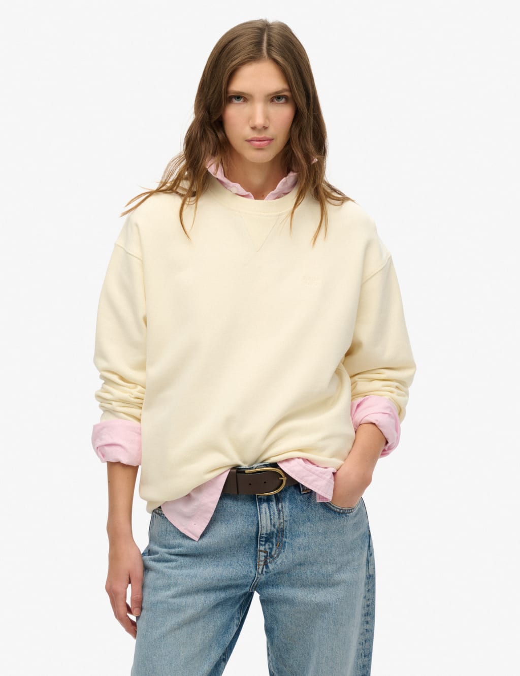 Cotton Rich Oversized Sweatshirt