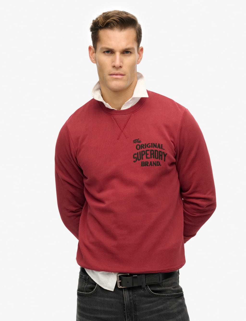 Pure Cotton Logo Appliqué Sweatshirt