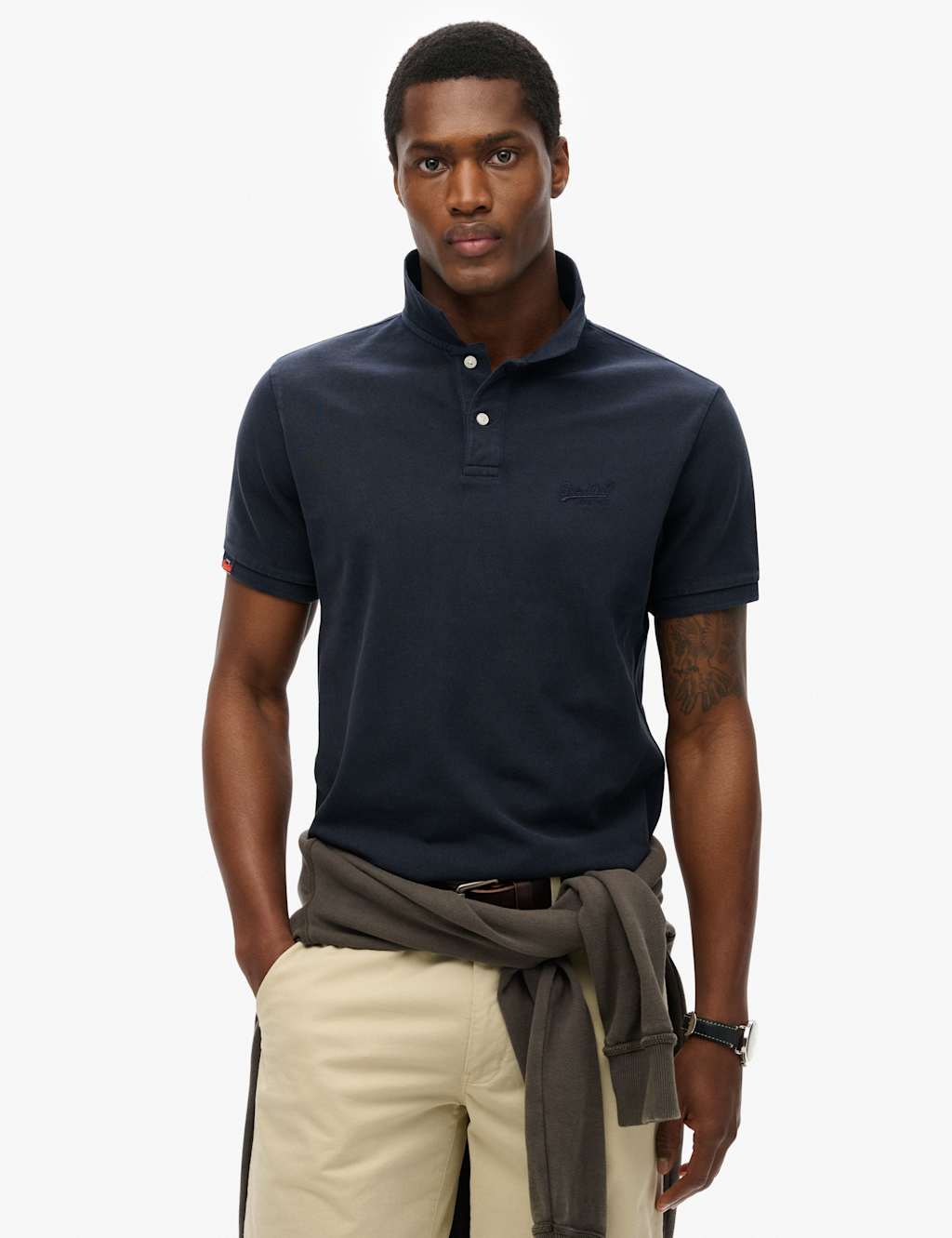 Pure Cotton Polo Shirt