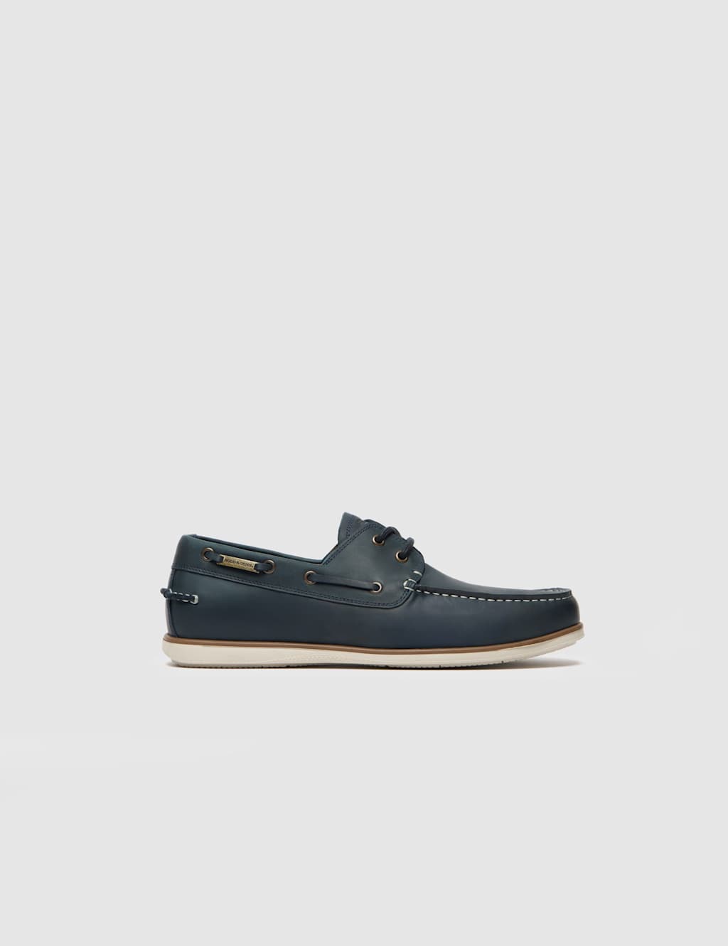 Rodd & Gunn Men's Leather Boat Shoes - 9 - Navy - Available at M&S