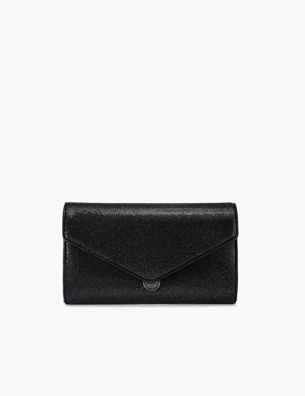 Carvela Women's Faux Leather Embellished Clutch Bag - Black - Available at M&S