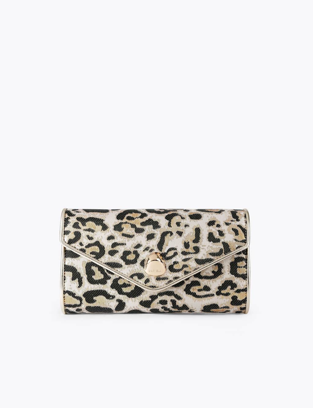 Carvela Women's Leopard Print Clutch Bag - Beige Mix - Available at M&S