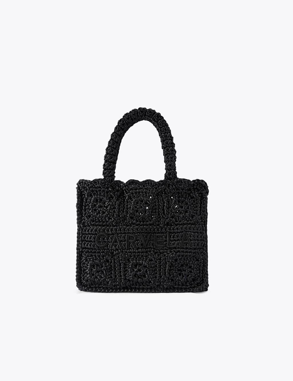 Carvela Women's Silk Blend Knotted Tote Bag - Black - Available at M&S