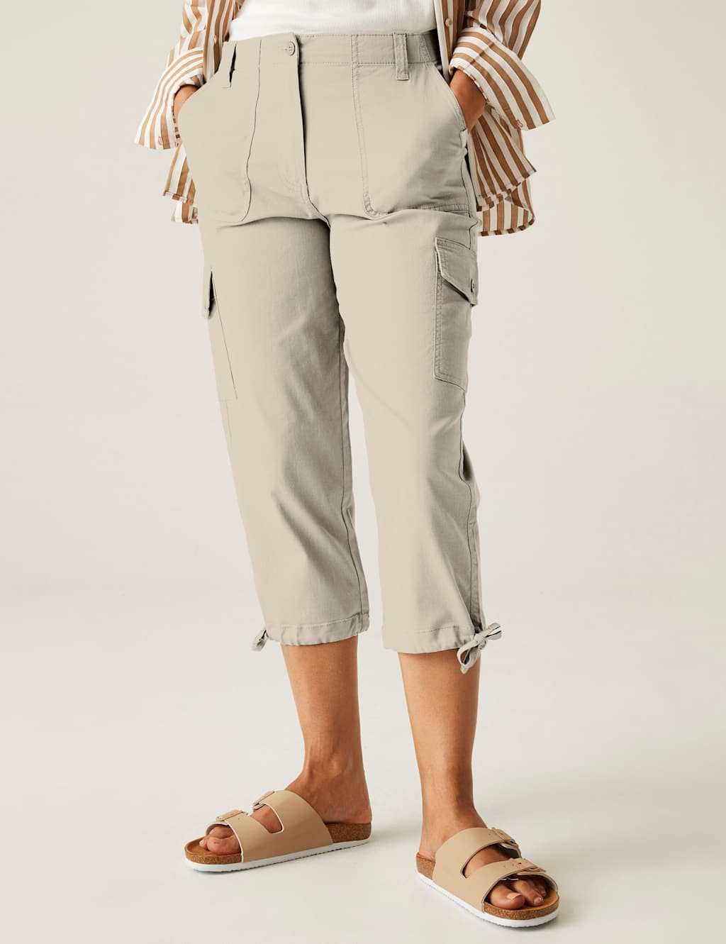 Shorebella Cargo Straight Leg Trousers