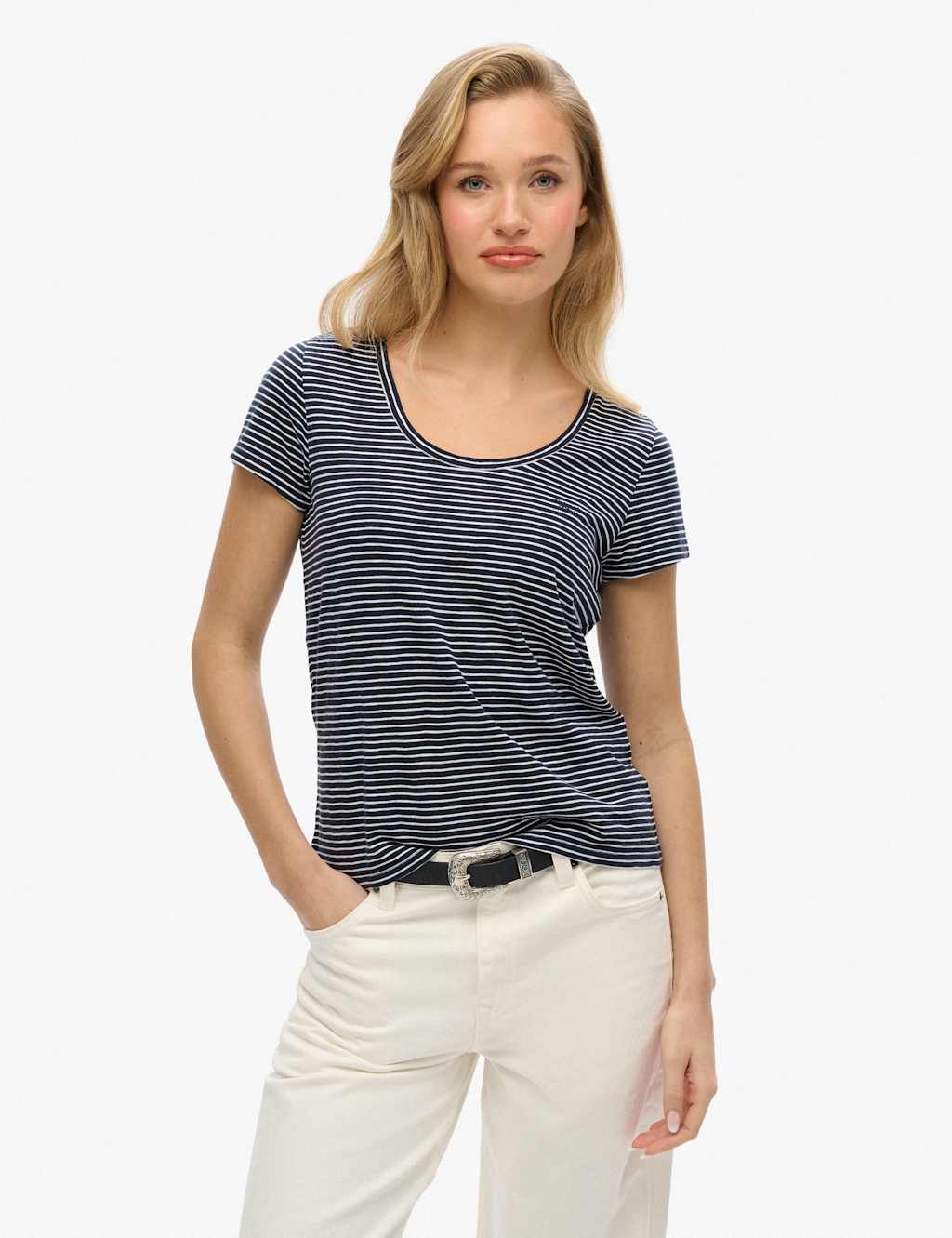 Cotton Rich Striped T-Shirt