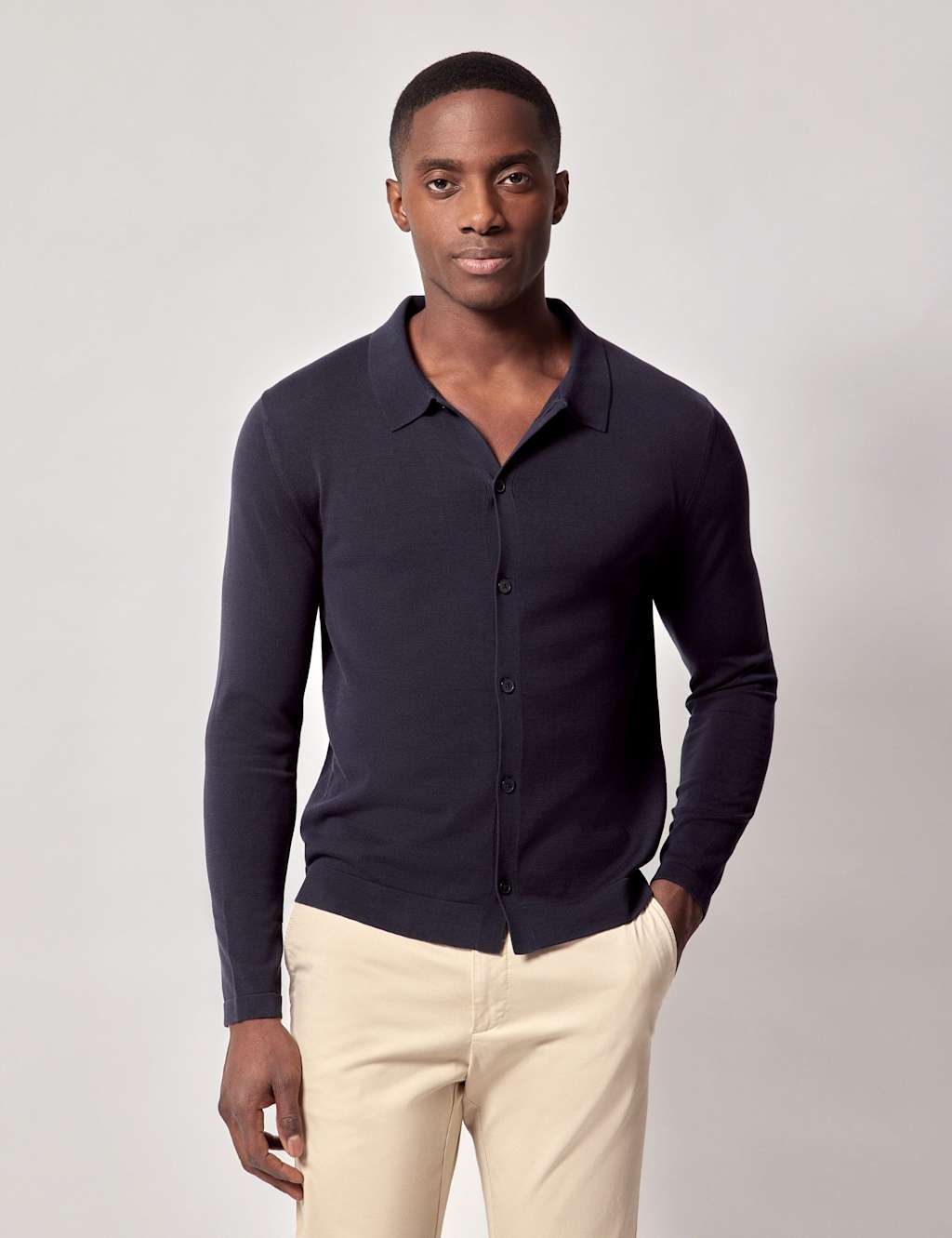 Pure Cotton Polo Shirt