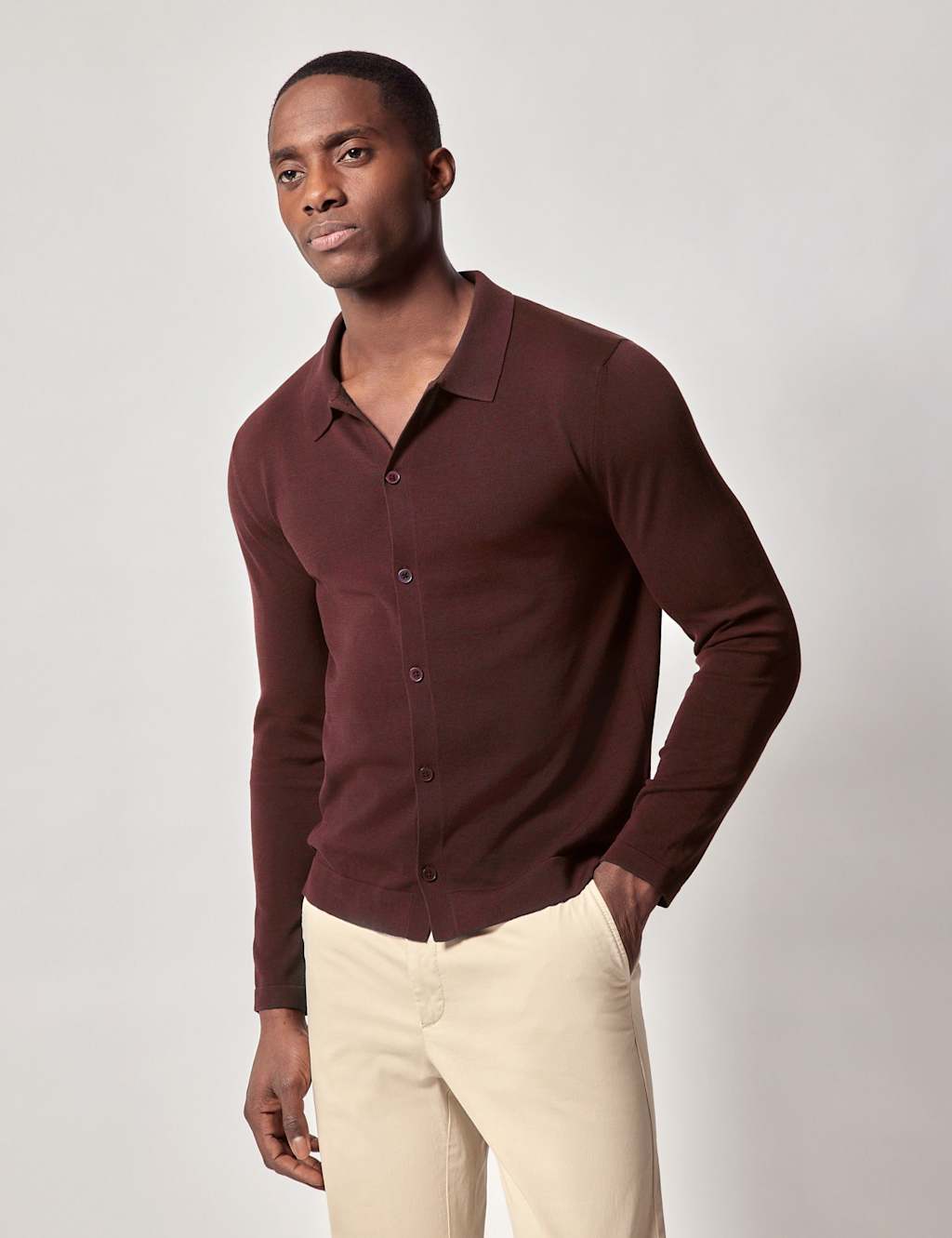Pure Cotton Polo Shirt